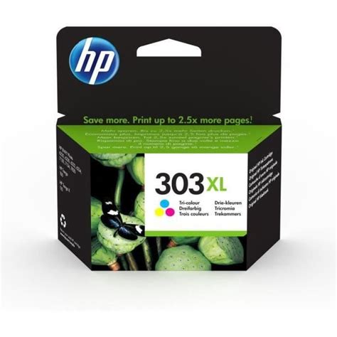 Hp Xl Cartouche Dencre Trois Couleurs Grande Capacit Authentique