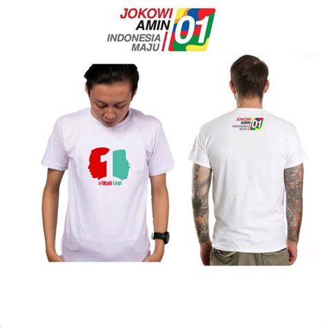 Jual Kaos Jokowi Amin 01 1 Kali Lagi Di Lapak Ub Cloth Bukalapak