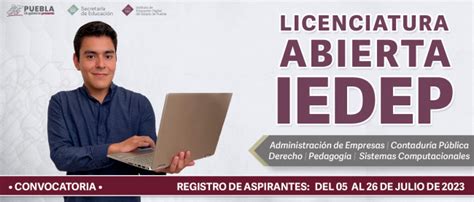 Gobierna De Puebla Lanza Convocatoria Para Estudios De Licenciatura En