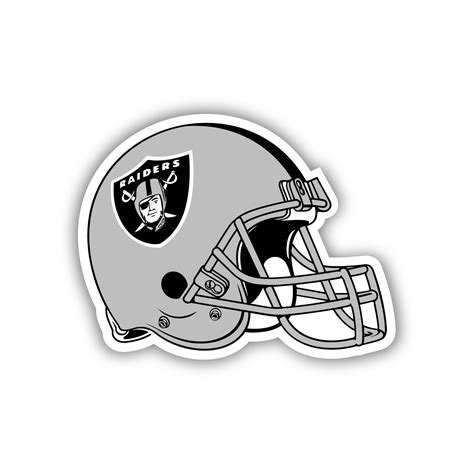 Las Vegas Raiders – Helmet – Temporary Tattoo – Biggest Decal Shop