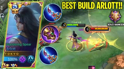 Tutorial Arlott Tips Laning Lawan Joy Best Build Cara Rotasi