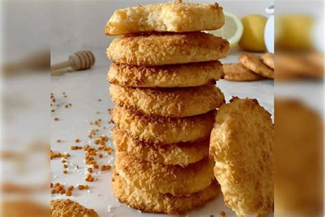 Bolacha De Coco Lim O E Mel Um Biscoitinho Caseiro Sem Gl Ten F Cil