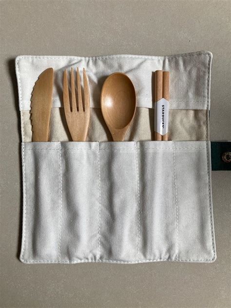 Starbucks Cutlery Set Food And Drinks Other Food And Drinks On Carousell