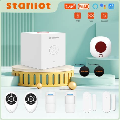 Staniot WiFi Alarm System Kit SecCube 3 Tuya Smart Home Security