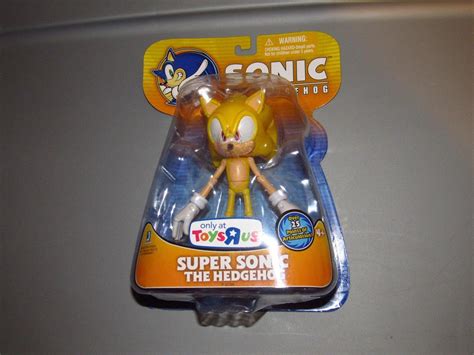 Sonic The Hedgehog Jazwares Super Poser Sonic Action Figure