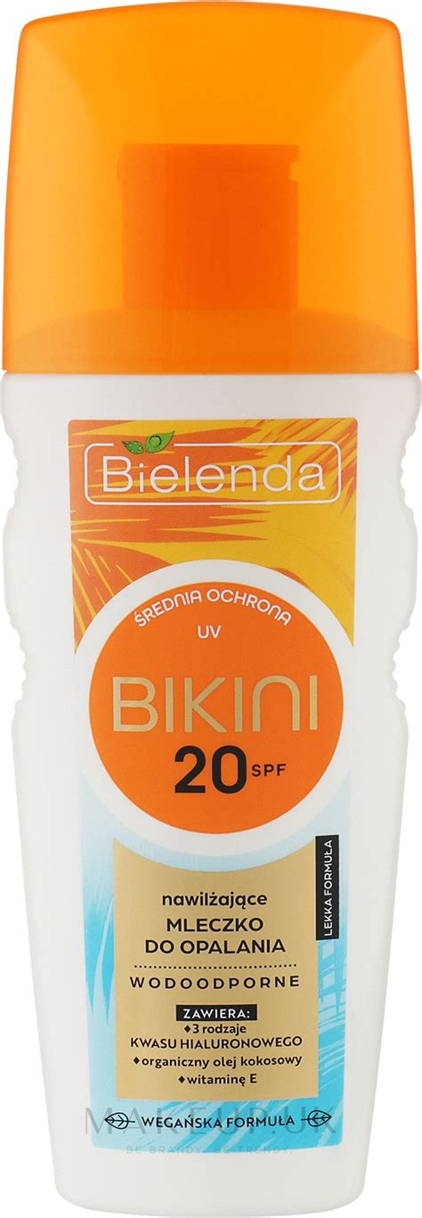 Bielenda Bikini Moisturizing Sunscreen Tanning Lotion Spf Makeup Uk