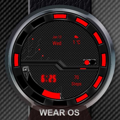 App Insights Cyber Black Smartwatch Wear OS Watch Faces Apptopia