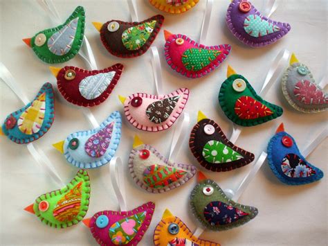 Upcycle, Recycle, Reuse: Felt Bird Ornaments