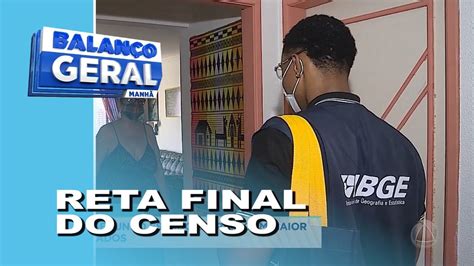 Censo do IBGE 2022 está na reta final Balanço Geral Manhã YouTube