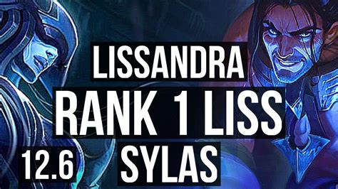 Liss Vs Sylas Mid Defeat Rank 1 Liss Quadra Godlike Rank 25