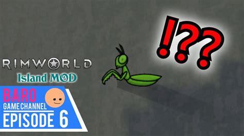 6【rimworld Island Modリムワールド アイランド モッド】気がついたら桃太郎状態⁉そして、modでやってきた肉食動物は