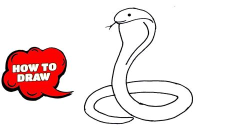 Easy Animals Drawing Snake - kashmittourpackage