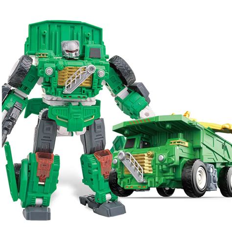 Jinjiang 6 In 1 New Transformation Robot Ko Gt Devastator Action Figure Toy Cool Excavator Crane