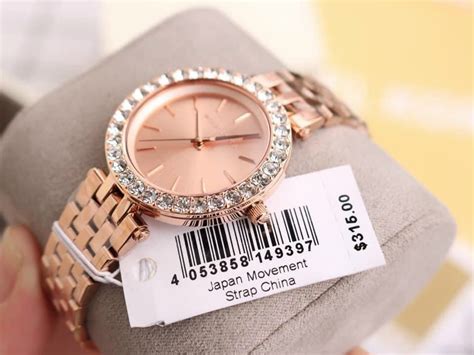 Đồng hồ đeo tay nữ Michael Kors MK Darci Three Hand Rose Gold Tone