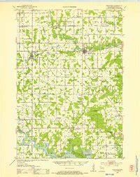 Map of Marathon, Marathon County, WI in 1953 | Pastmaps