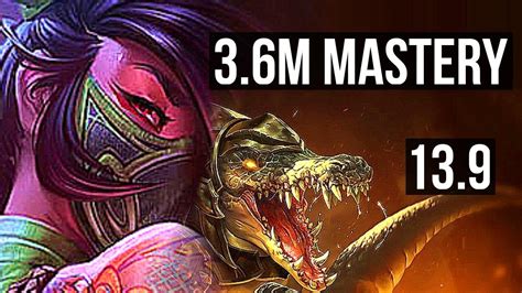 Akali Vs Renekton Top M Mastery Games