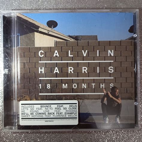 Calvin Harris 18 Months Cd 2012 Value Guaranteed 886978592323 Ebay