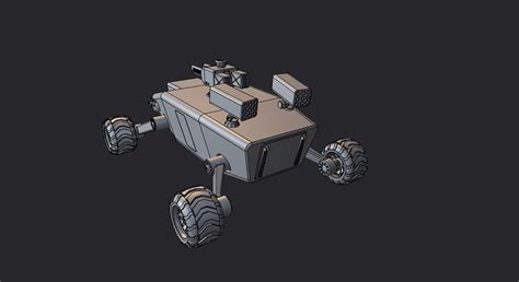 3D file Sci-Fi Heavy assault vehicle・3D printing model to download・Cults