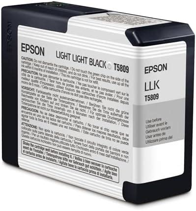 Epson Ink Cartridge Ml Light Light Black Genuine Amazon Co Uk