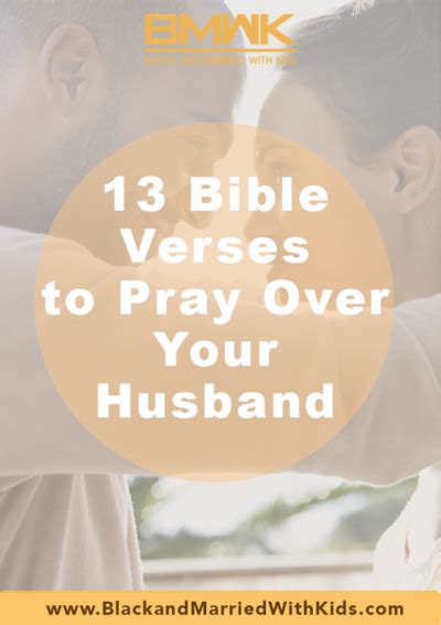 13 Bible Verses To Pray Over Your Husband