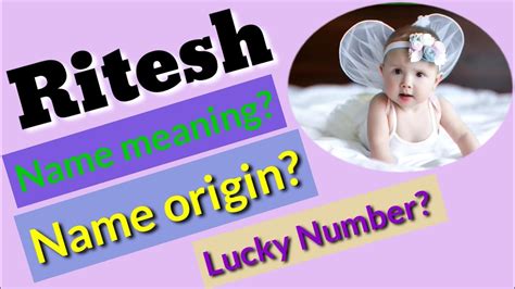 Ritesh Name Meaning in English | Ritesh Naam Ka Matlab | Ritesh naam ka ...