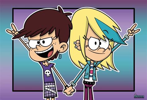 🤟🏾luna And Sam Rockon🤟🏾 The Loud House Luna Loud House Characters Nekomimi