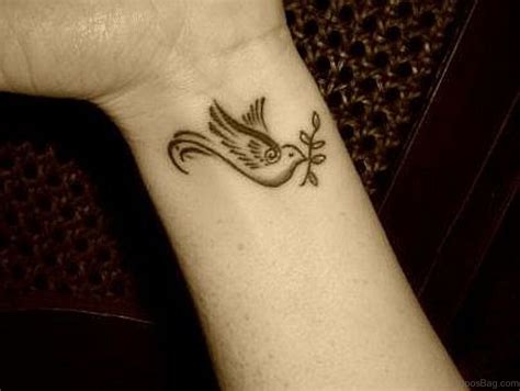 49 Creative Dove Tattoos On Wrist