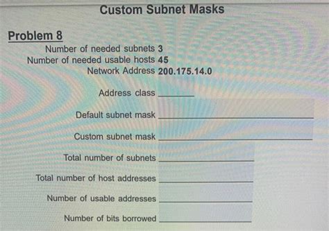 Solved Seepics Below Thank You Custom Subnet Masks Pro