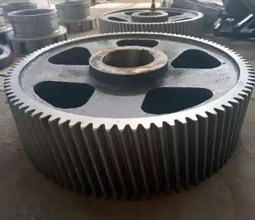 Customize Large Module Cement Rotary Kiln Girth Gear Ring Gear Casting