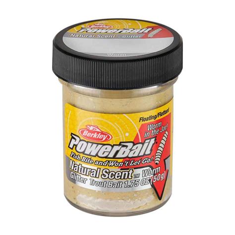 Berkley Powerbait Natural Scent Trout Dough Bait Glitter Tequila Salt