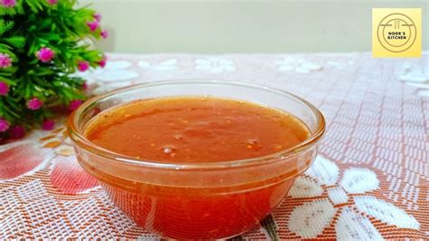 সুইট চিলি সস Sweet Chili Sauce Recipe Easy Chili Sauce Homemade