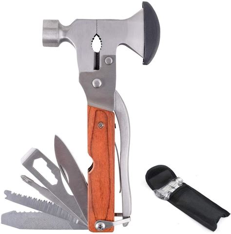 Mini Multitool Portable Emergency Escape Axe Hammer Ergonomic Design