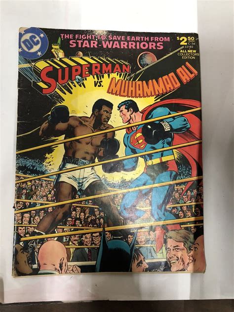 Superman Vs Muhammad Ali DC Treasury Edition Whitman Edition 1978