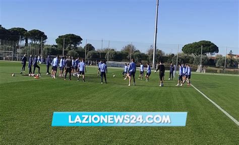 Allenamento Lazio Out Castellanos E Gigot Baroni Pensa Alle Mosse