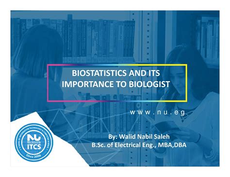 Biostatistics And Its Importance To Biologist Ppt