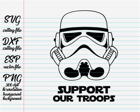 Support Our Troops Star Wars Quotes Quote Svg Quote Etsy