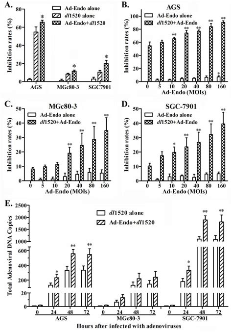 Ad Endo Enhanced The Cytotoxic Effects Of Dl1520 In GC Cells The In