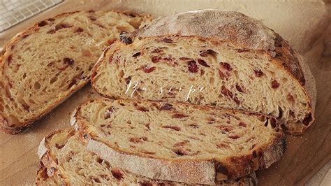 Eng Pain De Campagne With Honey And Cranberry Easy