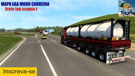 Ets K Scania Highline Mapa Eaa Novo Modo Carreira Youtube