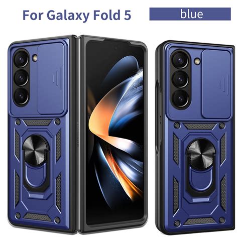 Dteck For Samsung Galaxy Z Fold 5 Case Shockproof Heavy Duty Kickstand