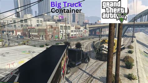 Big Truck In Gta 5 Michael And Trevor Mission Maze Bank Arena Mission