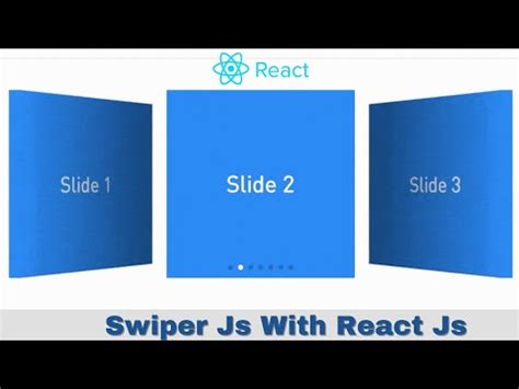 How To Use Swiper Js In React Js YouTube