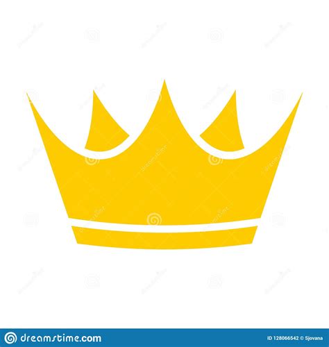 Icono De La Corona Del Oro Logotipo De La Corona Ilustraci N Del