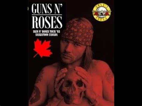 Guns N Roses Live At Saskatchewan Place Saskatoon SK Canada