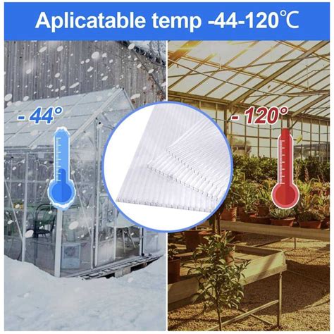 8mm Twin Wall Polycarbonate Greenhouse Panels Polycarbonate Sheets ...