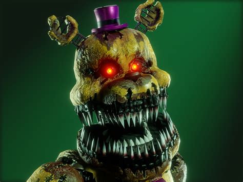 Nightmare Fredbear S2fm By Mutantzombie115 On Deviantart