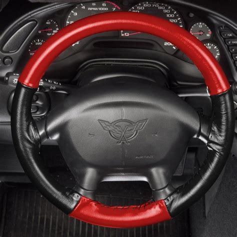 Corvette Steering Wheel Cover, Wheelskins, Euro-Style Two Color, 1994 ...