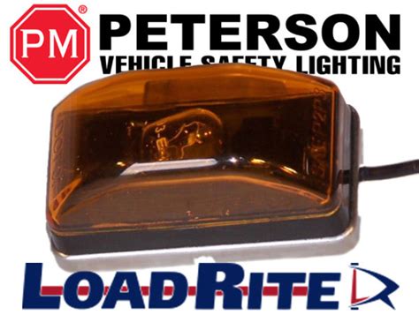 AMBER CLEARANCE LIGHT WITH 24" LEAD | Load Rite Trailers