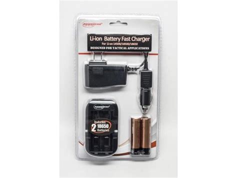 Tenergy TN270 33021 Li Ion 18500 18650 14500 Battery Fast Charger