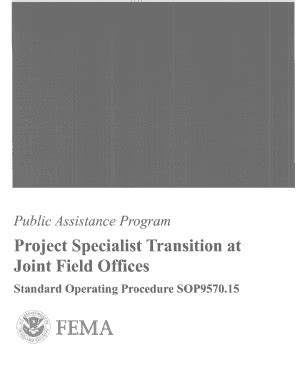 Fillable Online Fema Fema Project Specialist Form Fax Email Print